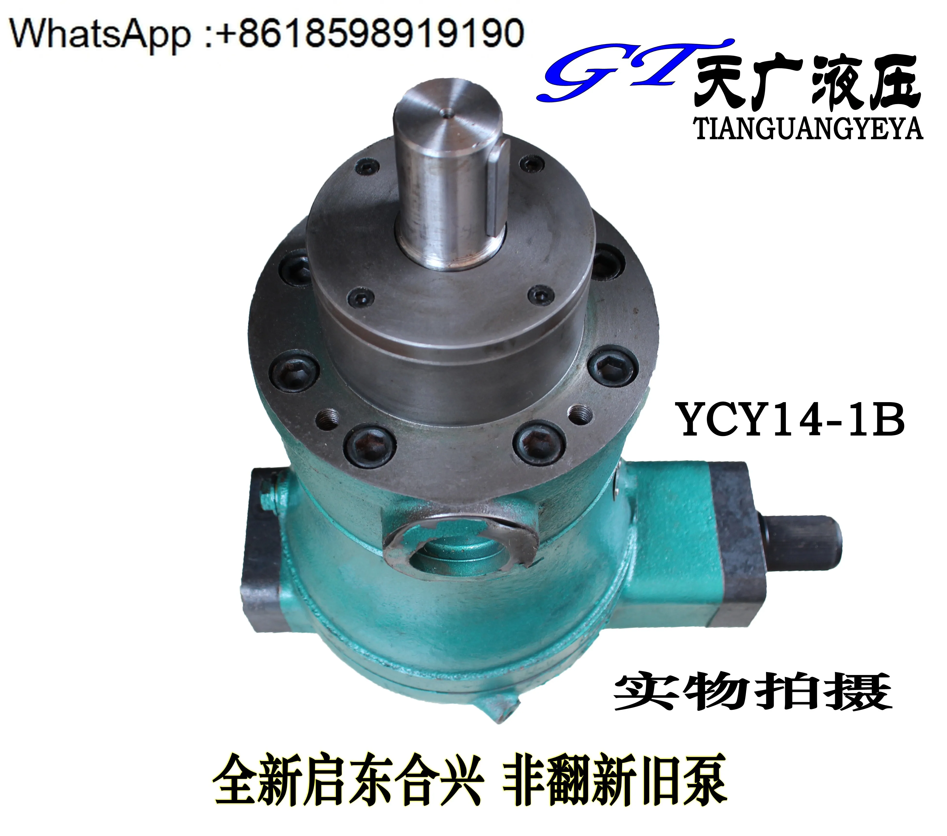 Qidong مضخة المكبس المحوري 2.5/5/10/16/25/32/40/63/80/100MCY SCY YCY14-1B #3