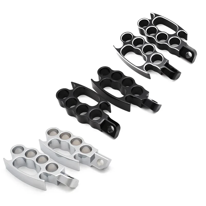 Motorcycle Flying Knuckle Footpegs Footrests Custom Pedal Control Foot Peg For Harley Sportster XL 883  V-Rod Dyna Softail