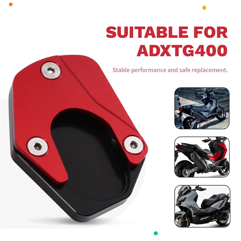 【Price Drop !!】 Motorcycle Side Stand Doot Kickstand Auxiliary Foot Pedal Support Plate For SYM ADXTG400 ADXTG 400 2024 2025
