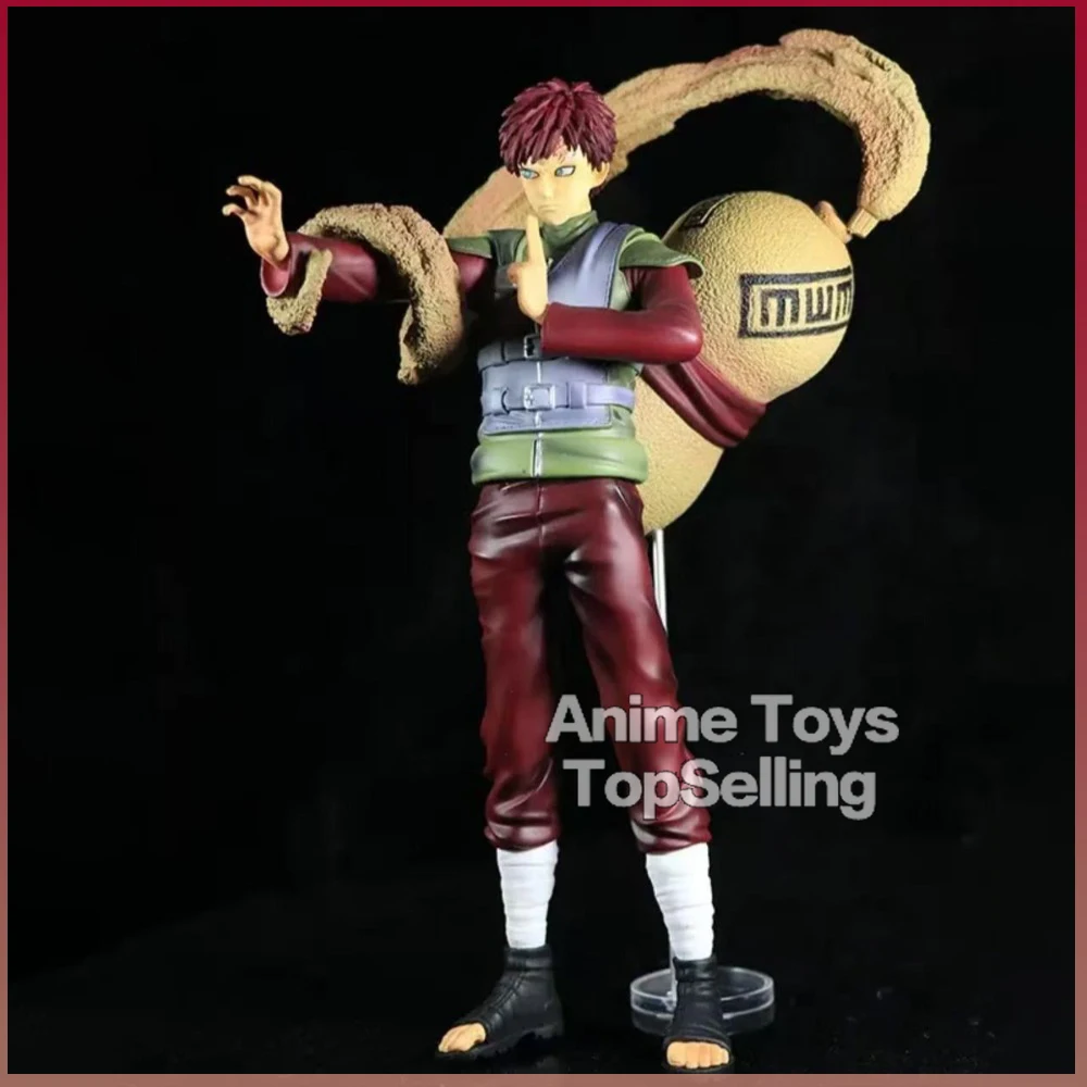 25-27cm 애니메이션 나루토 피규어 Gaara 액션 피규어 PVC 동상 컬렉션 모델 장난감 선물