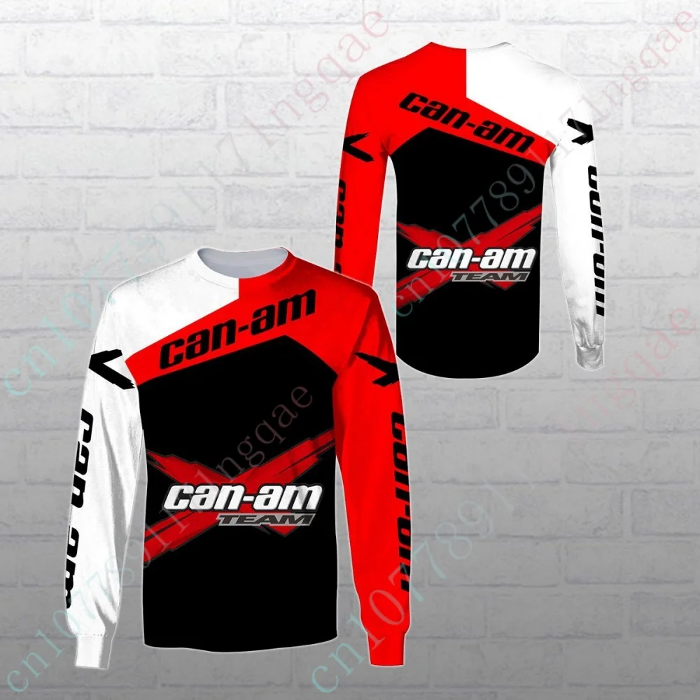 

Can-am Long Sleeve T Shirt For Men's Clothing Anime Round Neck Tee Casual Sweatshirt T-shirts Harajuku Streetwear Tshirt Unisex