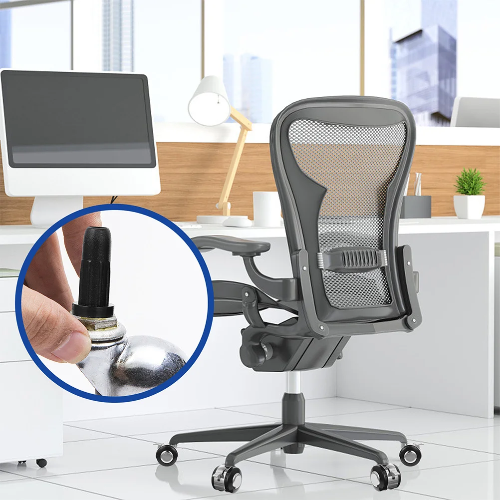 

25Pcs Chair Wheel Stopper Cover Thickened Plastic Protector for Rolling Chair Stool Base Anti-Slip Caster Wheel Lid Replacement