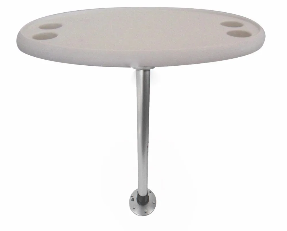 

TOPWELLRV Hot Promotion Motorhome Marine RV Table Legs Removable Rectangular Oval Table