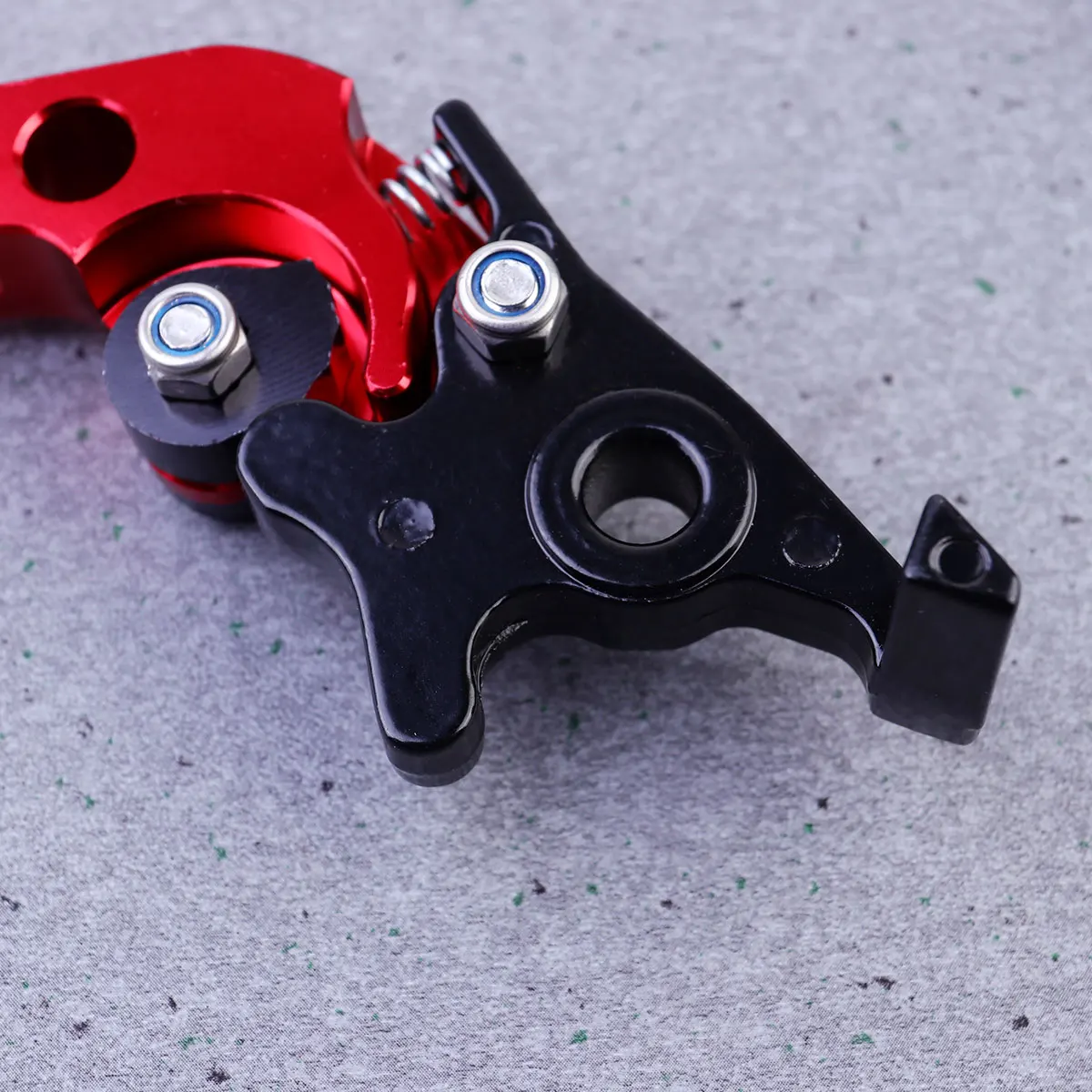 

1 Pair Universal Motorcycle Brake Lever 6 Gear Adjustable Alloy Handlebar Red Durable Replacement Hand Grip Protector For Street