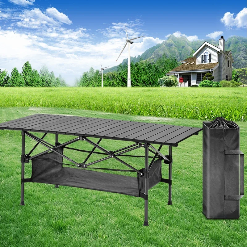 Portable Folding Tables Camping Supplies Tourist Barbecue Picnic Lightweight Trips Equipment Outdoor Backpacking