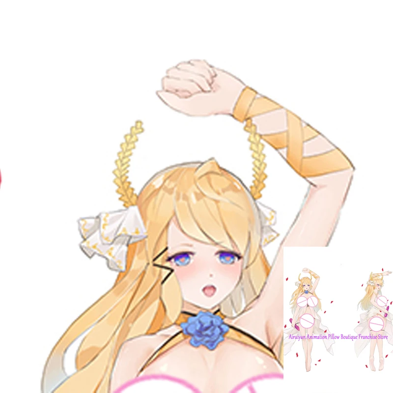 

Anime Dakimakura Pillow Case Seductive Giant Breasts Sexy and Busty Beautiful Girl Double-Sided Halloween