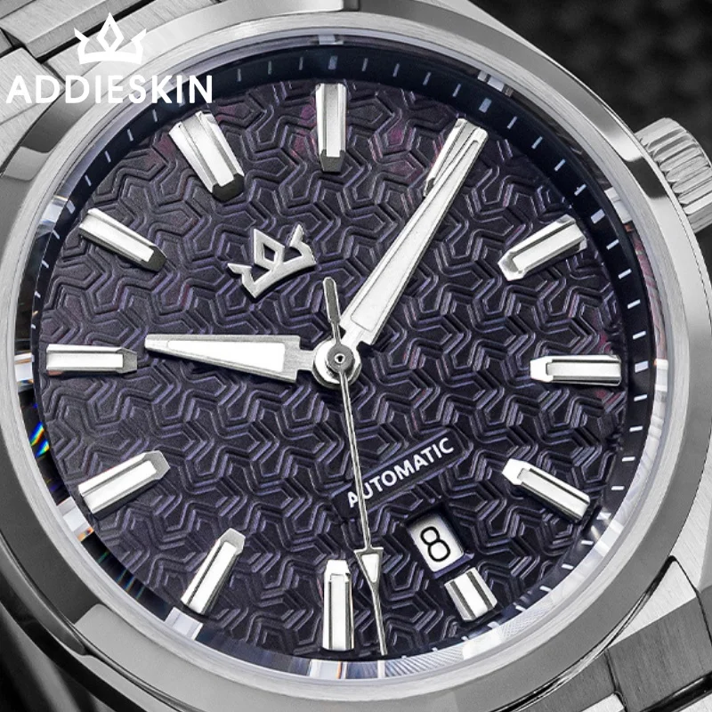 AddiesKIN Men Watch Sapphire Glass BGW9 Luminous 20Bar Waterproof ST2130 316L Stainless Steel K014 Automatic Mechanical Watch