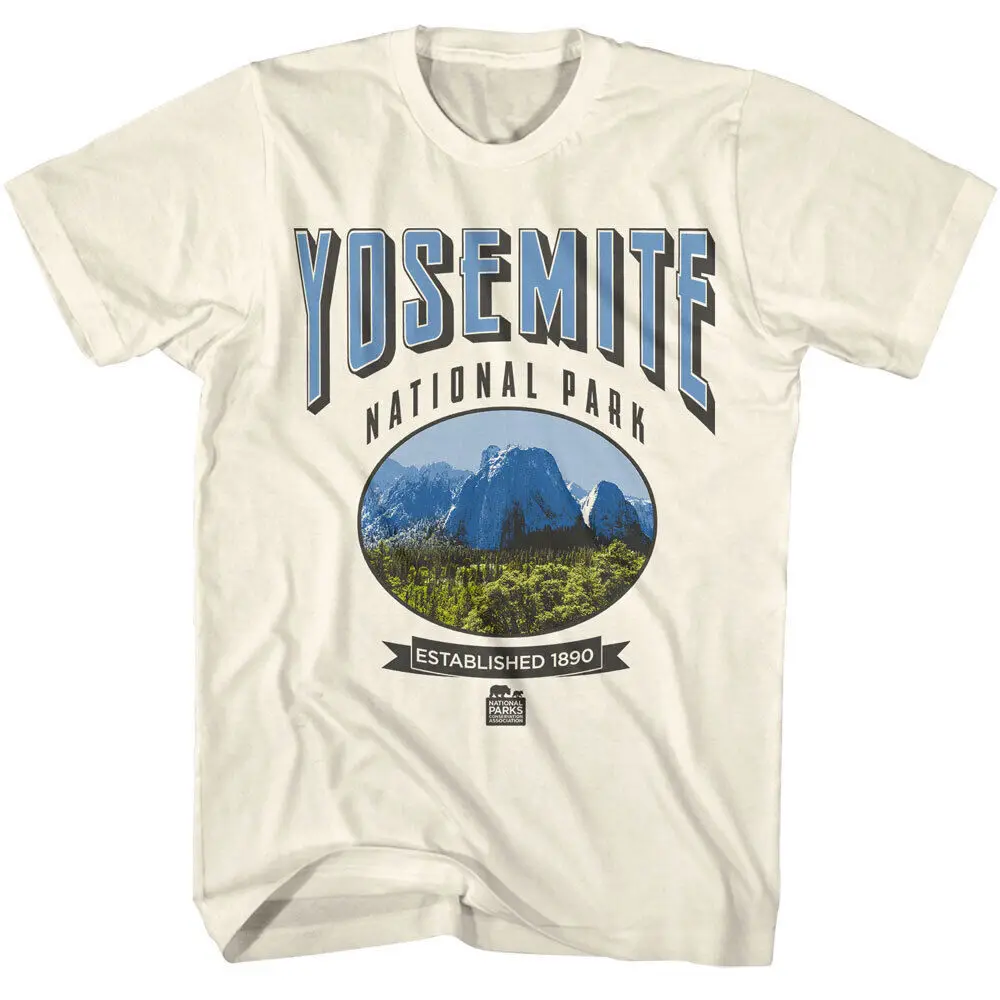 Yosemite Since 1890 Men'S T Shirt Sierra Nevada Mountains National Park