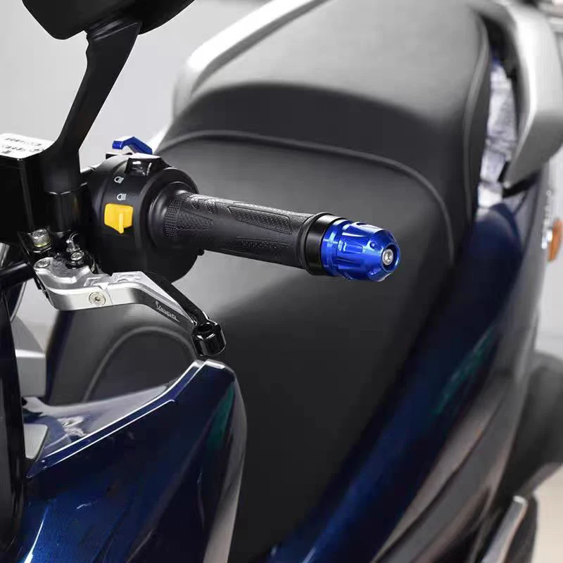 Universelle Motorrad-Lenkergriffe, Lenkerendkappen, Gegengewichtskappen, Schutz- und Dekorationszubehör – Detail 9