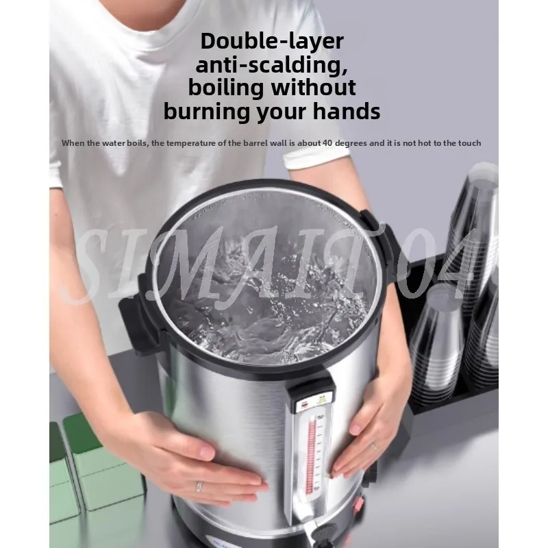 6L /8L  Stainless Steel Commercial Electric Water Heater Is Suitable for Household Thermal Insulation Integrated Cooking Bucket