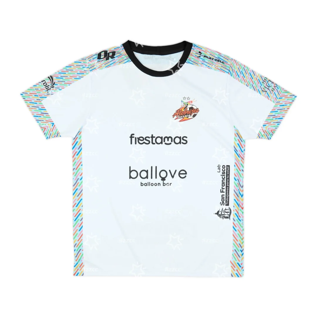 Conjunto de entrenamiento de fútbol Alebrijes de Oaxaca 25-26, camiseta de México, camiseta deportiva de verano para hombre, camiseta para niño, tops para mujer ﻿ ﻿