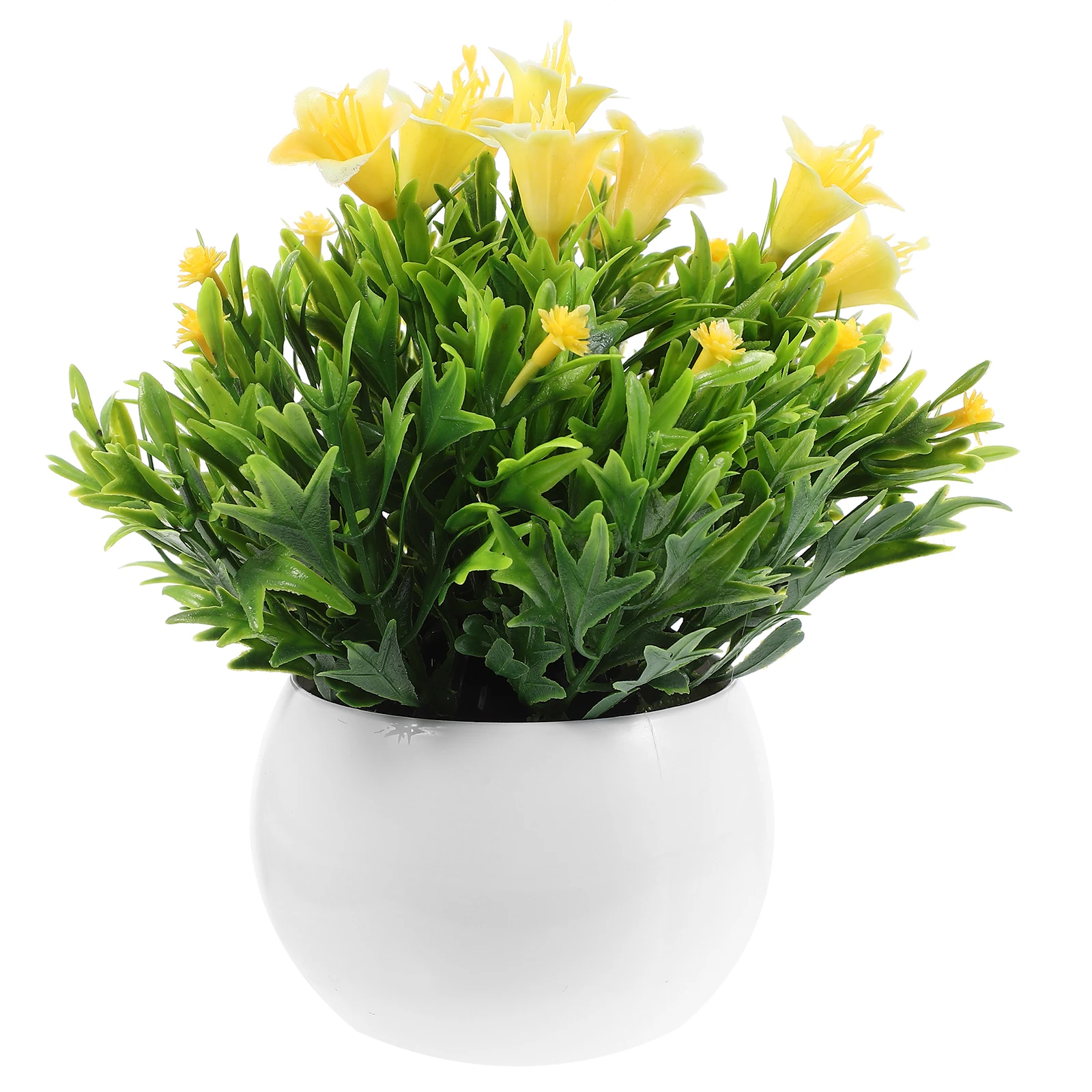 

Simulated Lily Flower Bonsai Indoor Decoration Plant Faux Small Artificial Flowers