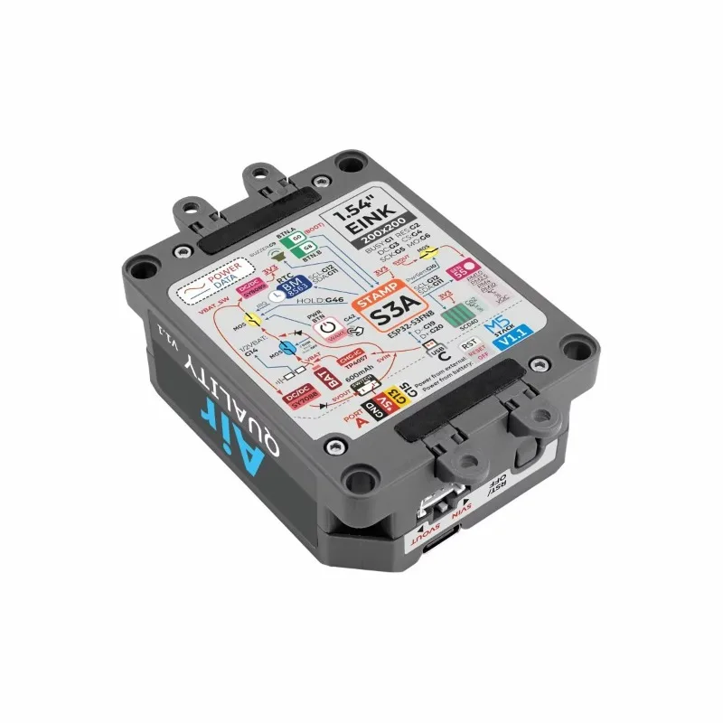 M5Stack Air Quality V1.1 Low Power Consumption PM1.0/2.5/4/10 Air Quality Monitor Stamp-S3A