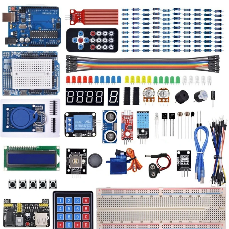 Upgraded/Official Version RFID Starter Kit Beginner Learning Programming Kit Suitable for UNO R3