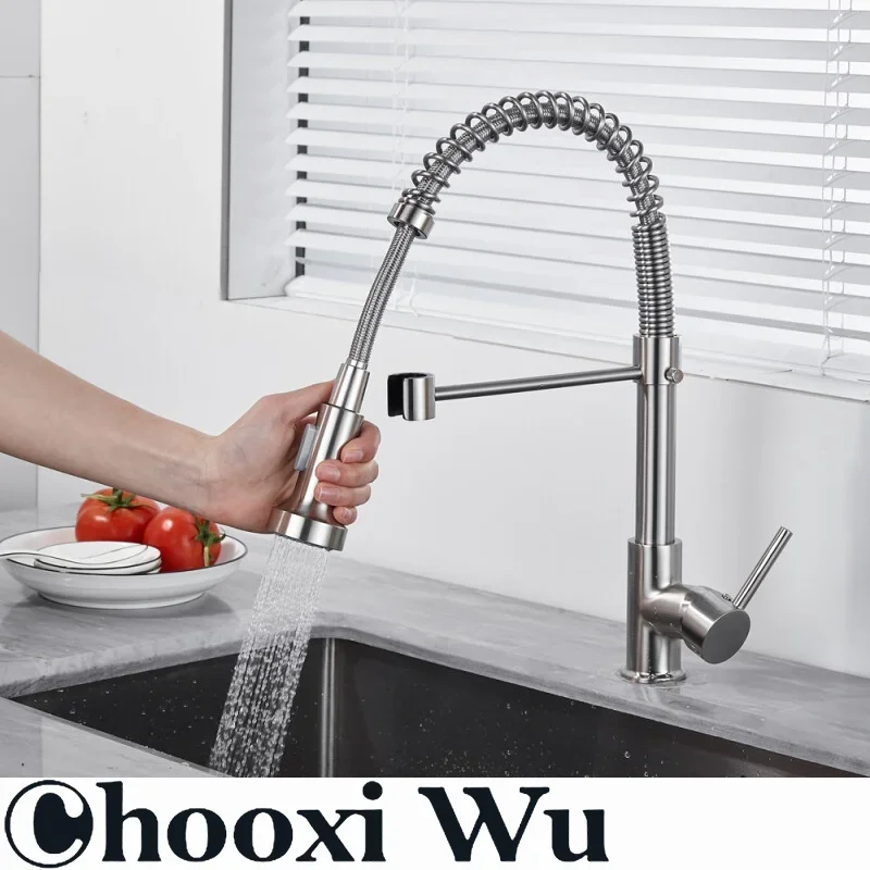 CHOO XIWU-grifo de lavabo Simple y versátil, grifo de agua fría y caliente, grifo multifunción, accesorios de cocina