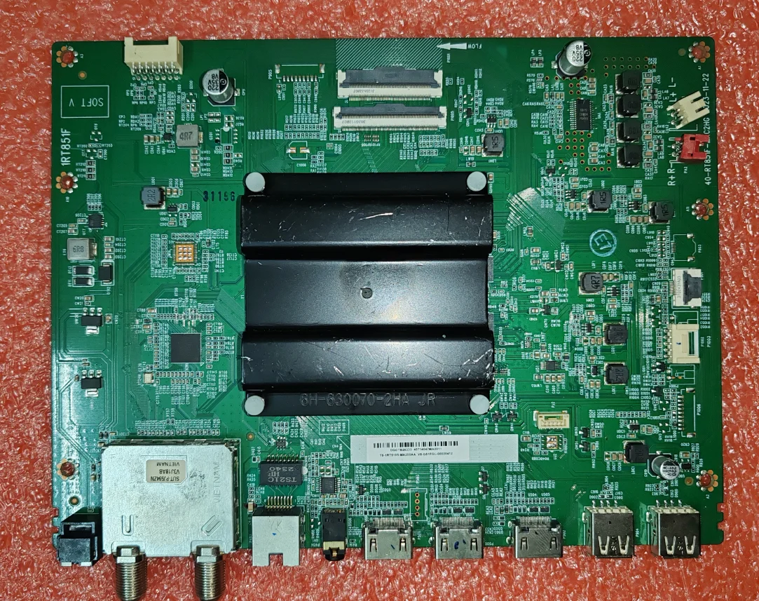 

1RT851F 40-RT851F-MAC2HG 4K WIFI LED TV motherboard, physical photo, tested well