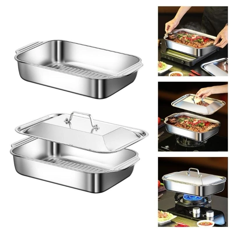 

U1JB Rusts Proof Square Serving Plate For Home And Restaurant Use Dishwasher Friendly