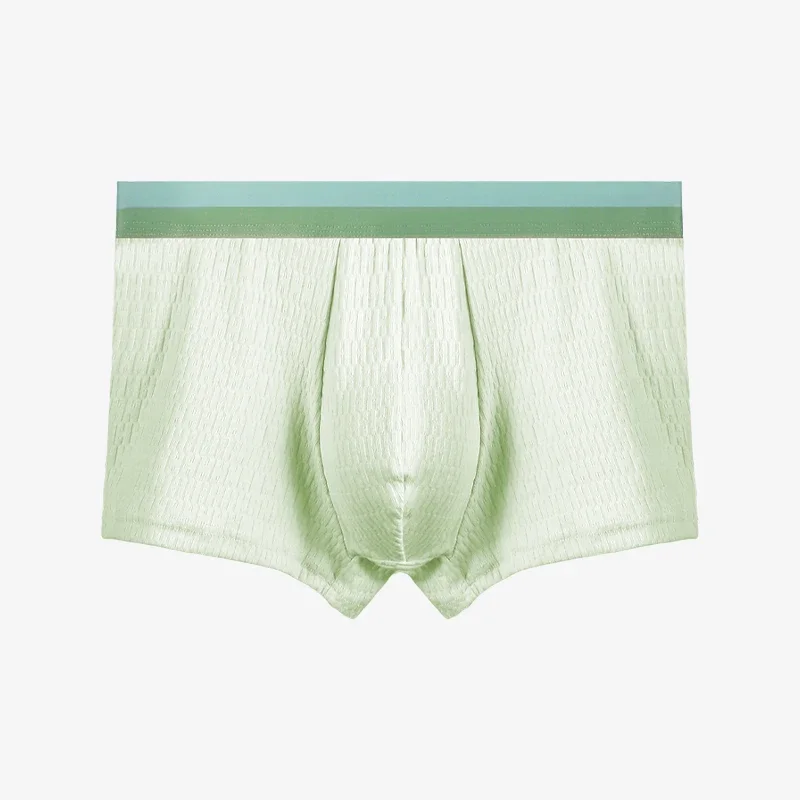 

Men's cotton underwear - Men's straight-leg pants - Summer lightweight style - Trendy men's sports four-pleat pants