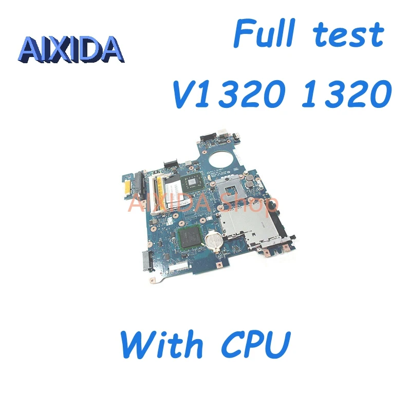 

AIXIDA M0G6J 0M0G6J CN-0M0G6J KAL80 LA-4232P Main board For DELL Vortro V1320 1320 Laptop Motherboard GM45 free CPU full test