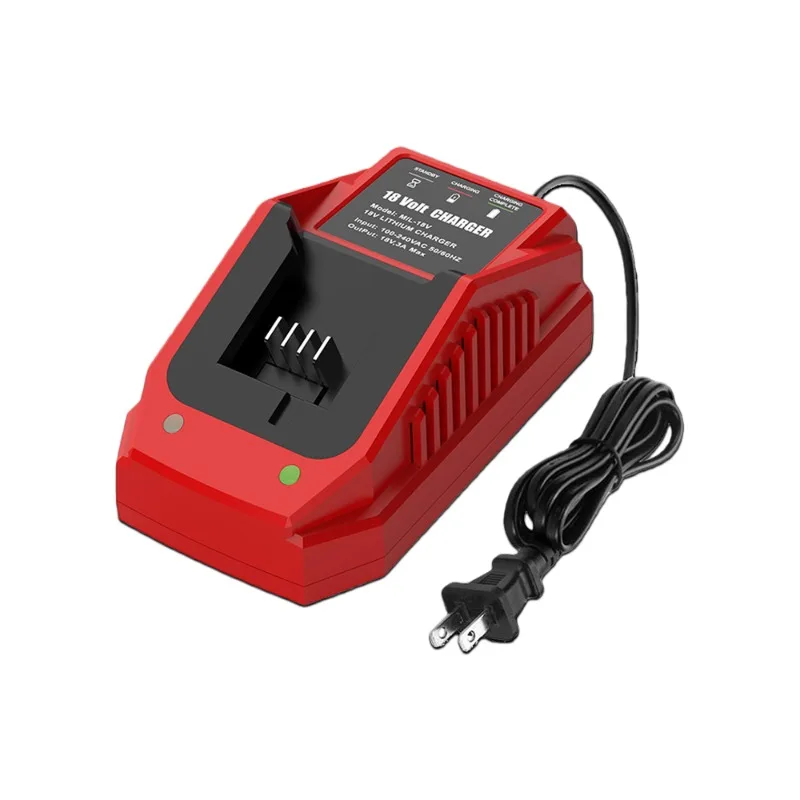 Portable Rapid Charging Station Lithium Battery Charger Compatible with For Milwaukee 18V Lithium Batteries Replacement Charger