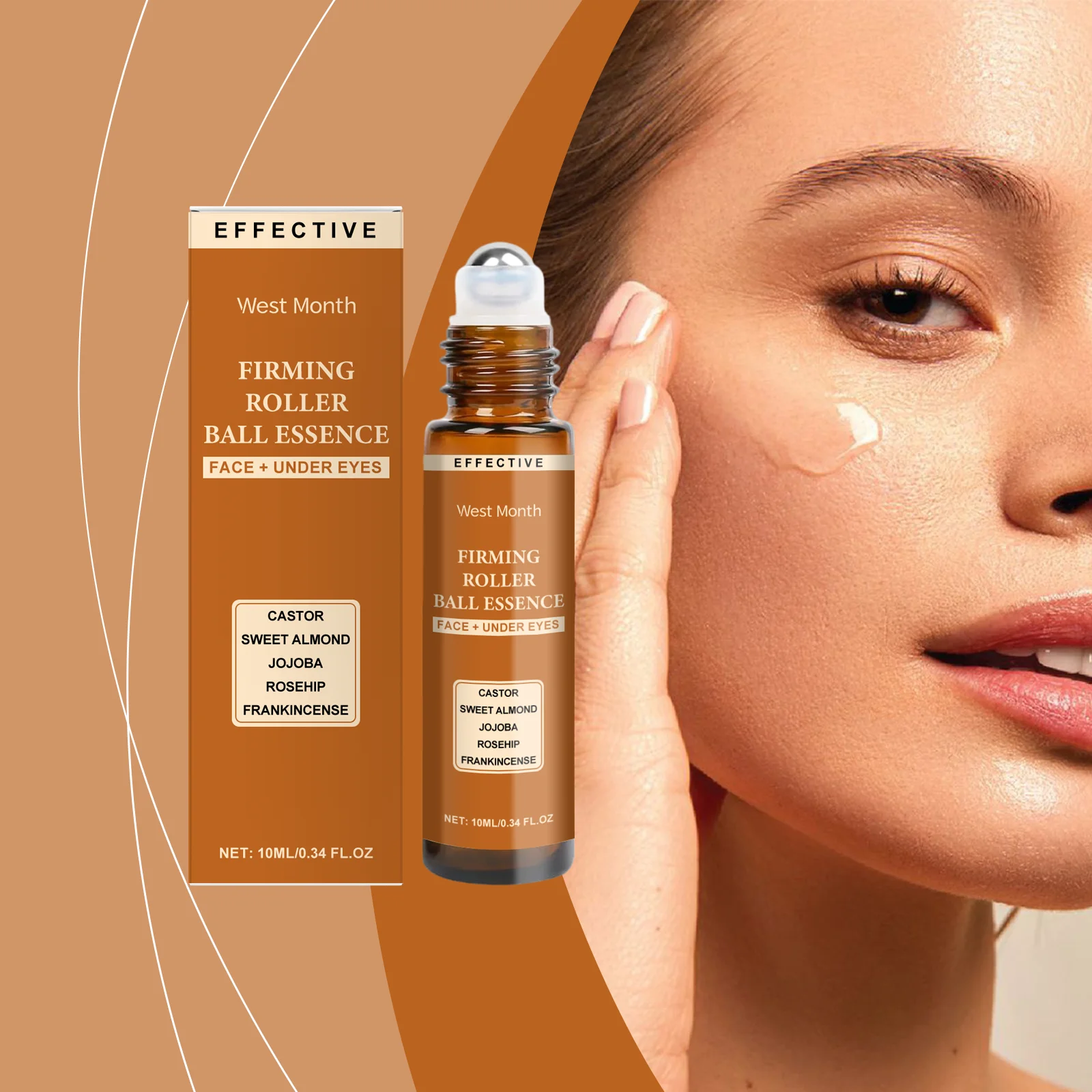 Firming ball essence mildly moisturizes, tightens, moisturizes, nourishes and lifts facial skin care