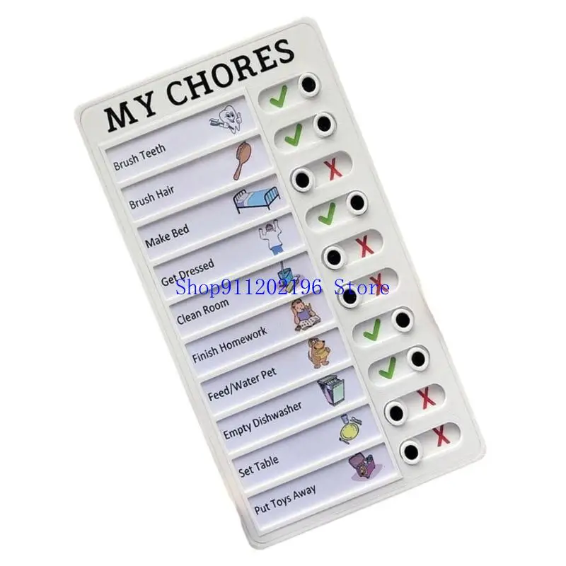 P82A Daily Routine Chart for Kids Time Management Board For Daily Chore Scheduling