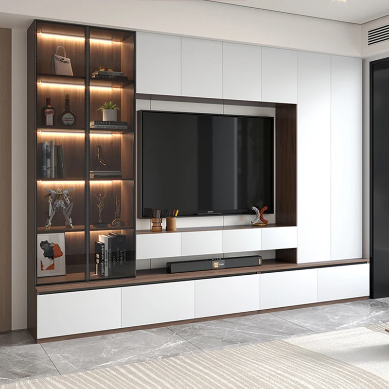 وحدة محمولة لخزانة التلفزيون من Stand By Me مع وضع مرن للعرض الشخصي والترفيه