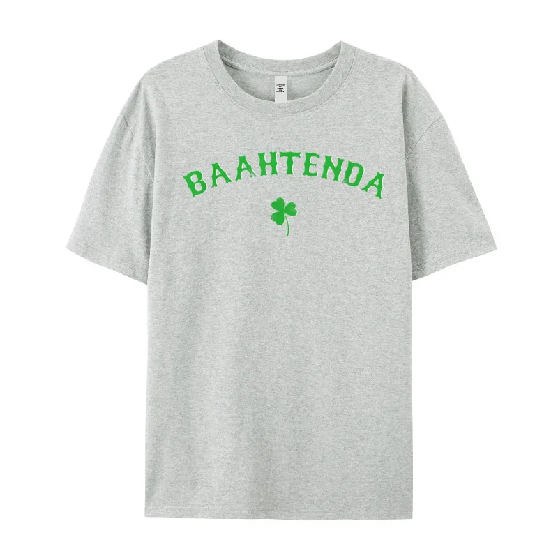 BAAHTENDA Funny Irish Boston Accent T Shirts Graphic Funny 100% Cotton Fabric Round Collar Mens Tops & Tees Tee Shirts image 6