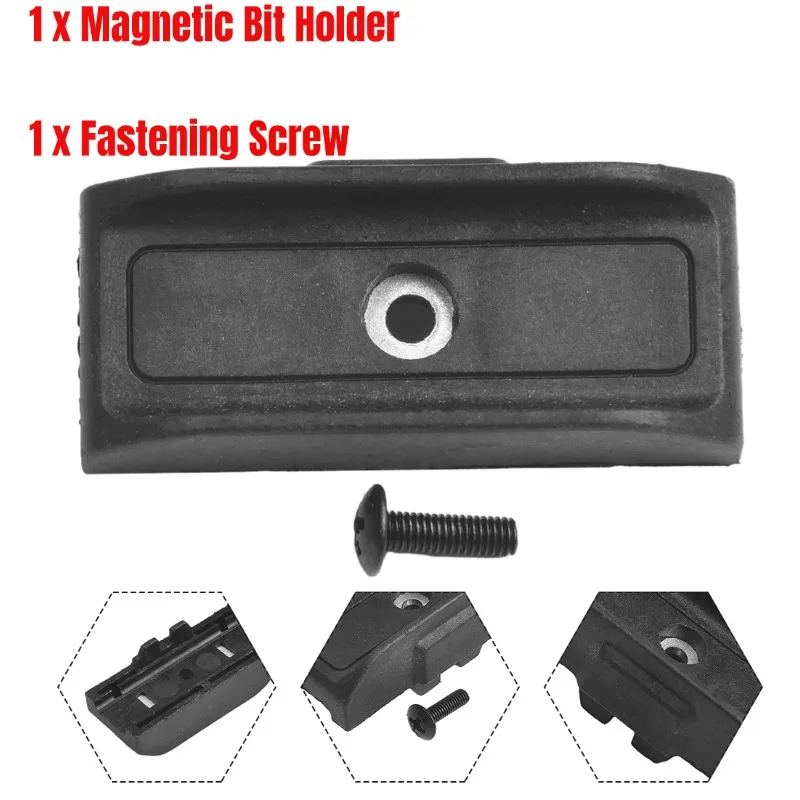 Magnetic Screwdriver Bit Holder With Screw For DEWALT 10.8V 14.4V 18V XR Cordless Impact Drill Wrench Power Tools Accessories