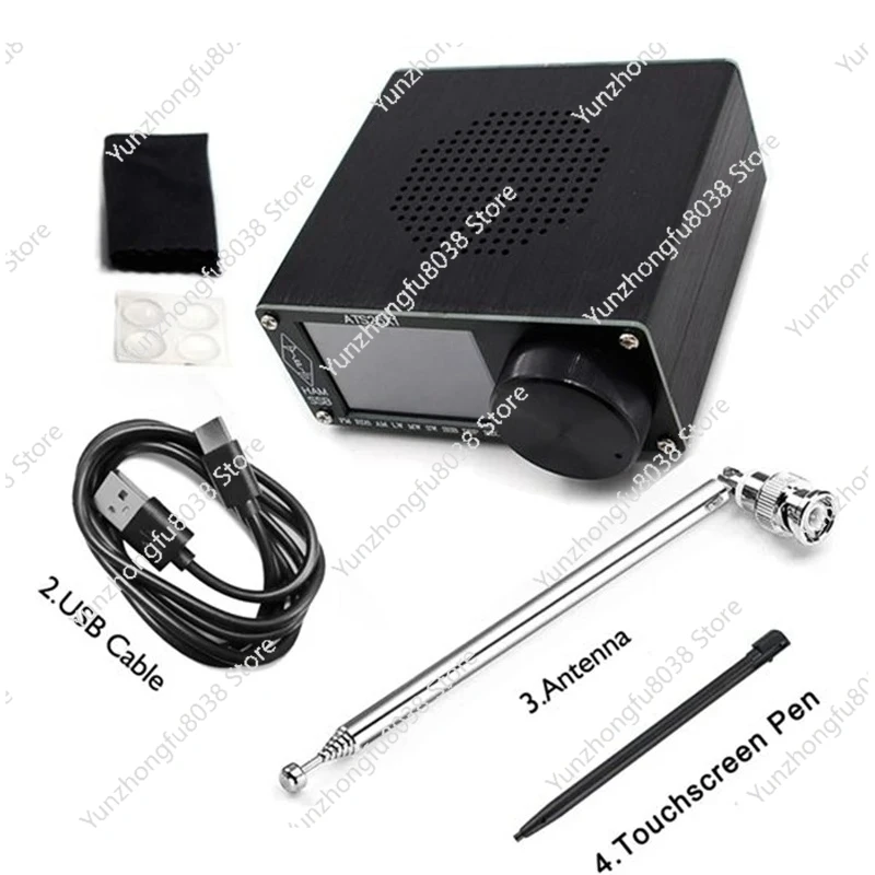 ATS-25X1 Si4732 Chip Todas as Bandas Receptor de Rádio DSP FM/LW/MW/SSB SSB Receptor Com Tela de Toque de 2.4 Polegadas ATS25X1 Peças Kit