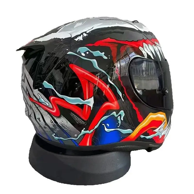 Venom Second-generation Helmet Men and Women Riding Safety Helmet Full Face Motorcycle Helmet Casco Capacete Casque ECE Approved