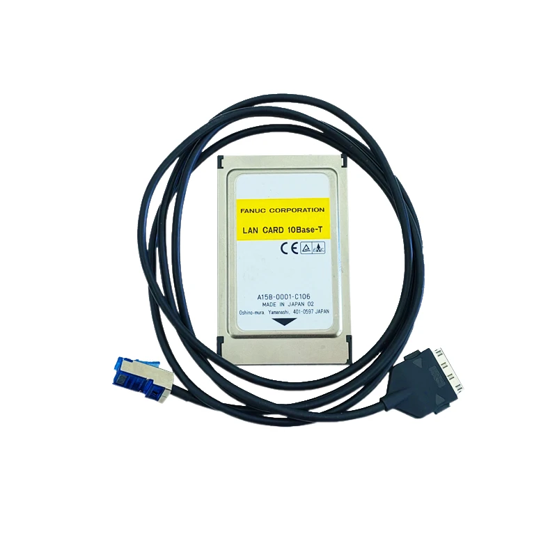 A02B-0281-K710 A15B-0001-C106 Fanuc PCMCIA LAN Card (for Ethernet Connection) 10 Base-T