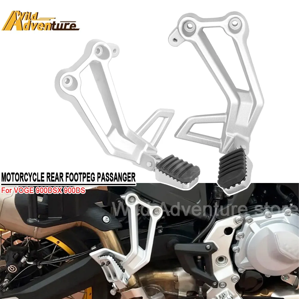 

Rear Footpeg Passanger Pedal Footrest For VOGE DS900X DSX900 DS900 X 900DSX 900 DSX Motorcycle Footrest Rider Passenger Pedal