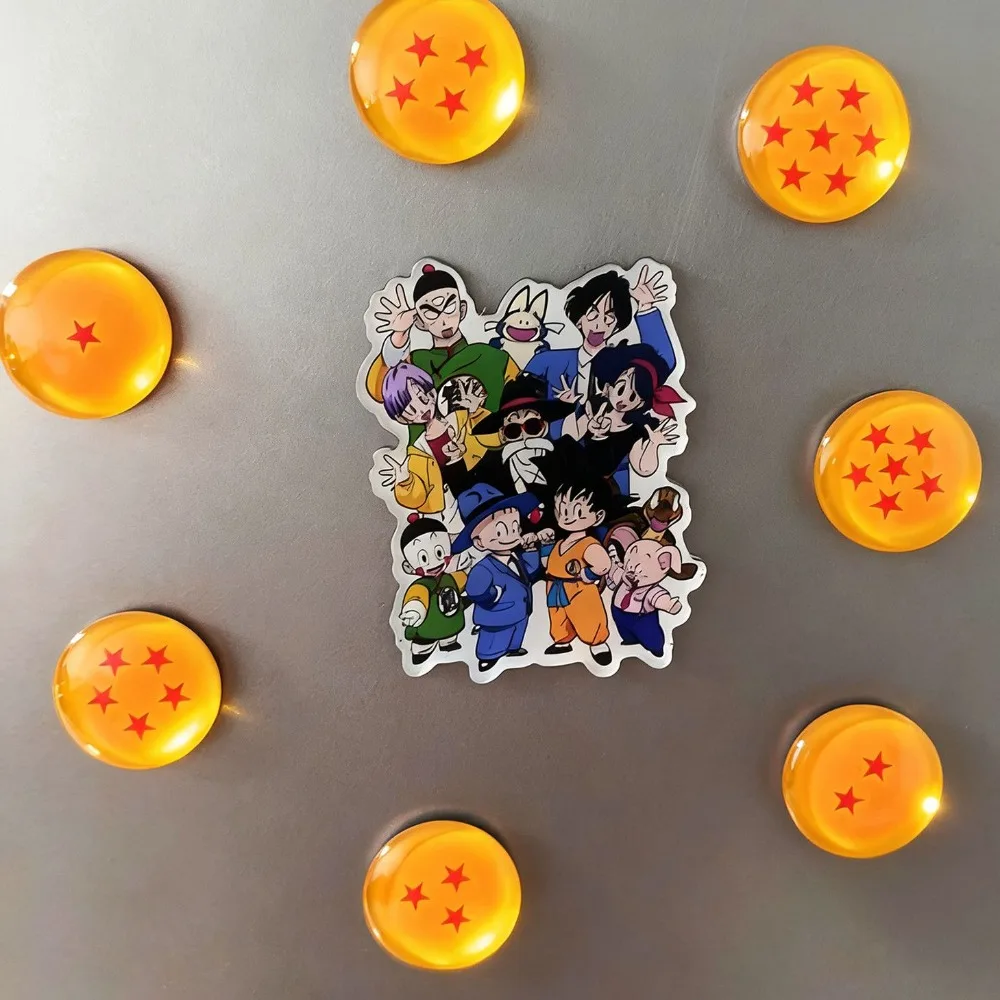 Dragon Ball fridge magnet with Dragon Balls New Seven Dragon Balls Charm for good luck and fortune Cartoon-related gift - view 5