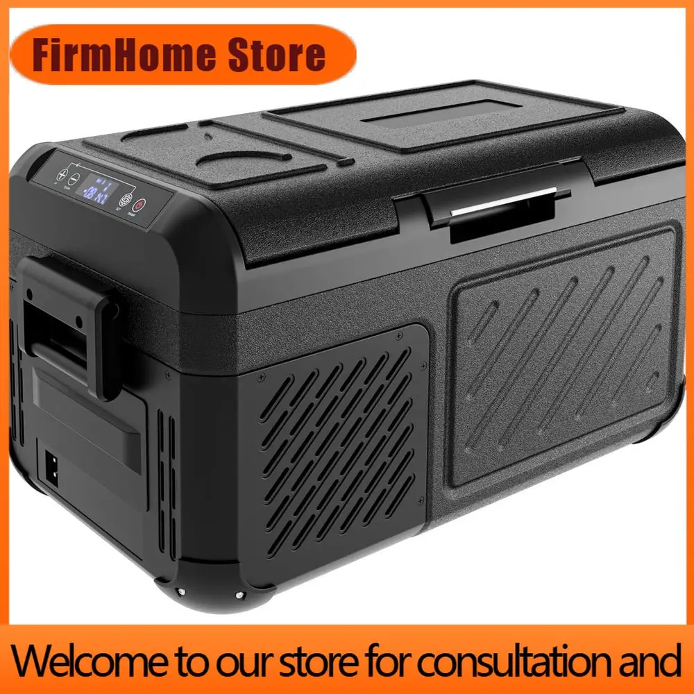 FirmHome StorePortable 12V/24V DC & 100-240V AC Electric Cooler, 18L Capacity, -4℉ To 68℉ Temperature Range, Reversible Door For