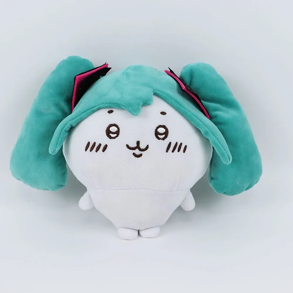 18x10x25 CM 2025 Nieuwe Anime Hatsune Miku Figuur fufu Kawaii Q versie Knuffels Pop ornamenten Geschenken