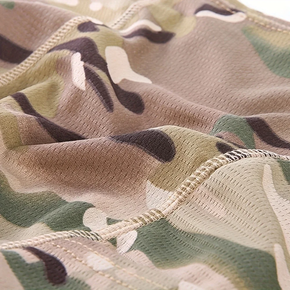 Camouflage Balaclava Cap Outdoor Sunscreen Breathable Full Face Mask Bicycle Motorcycle Helmet Inner Cap Men Women Cycling Mask image 6