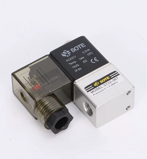 SOTE Solenoid valve ST22-06T AC220V ST22-06T AC380V
