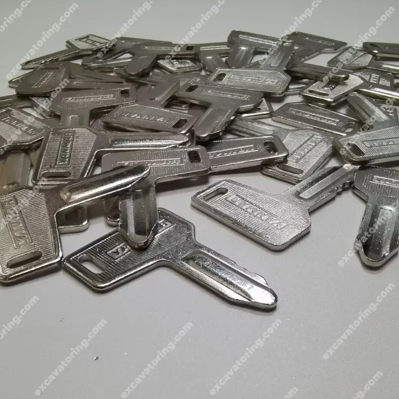 for YANMAR - Excavator ignition key, special key, excavator key, accessories 10pcs