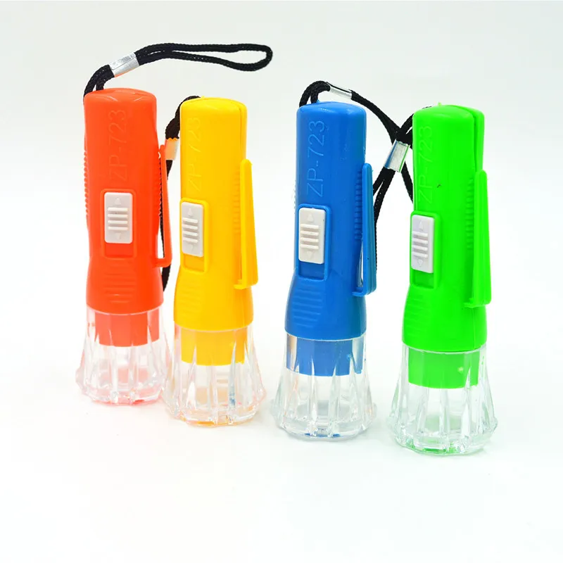 قطعة واحدة من مصباح يدوي متوهج إبداعي كرتوني، مناسب لألعاب مصباح يدوي للأطفال وألعاب الإسقاط