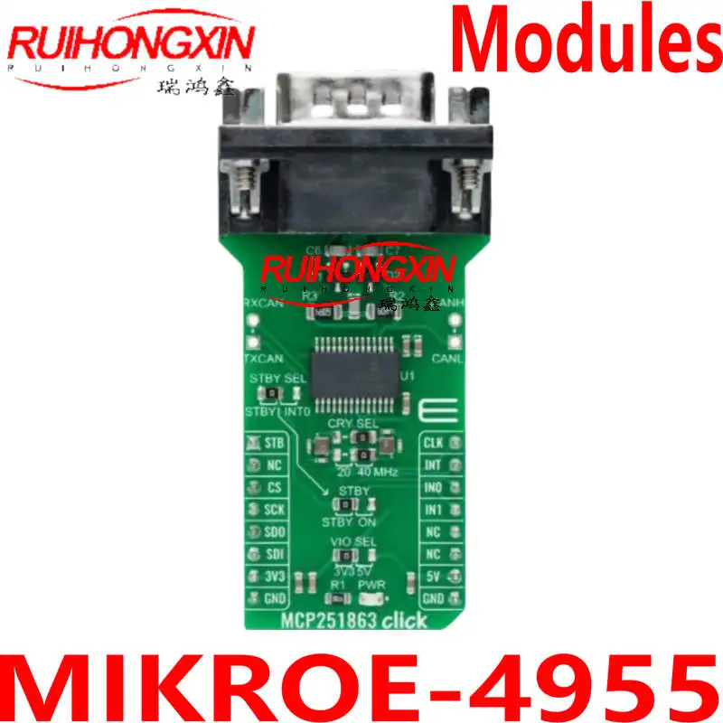 MIKROE-4955 MCP251863 CLICK CANbus module in stock