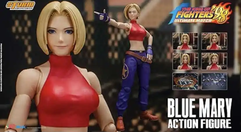 สตอร์มทอยส์ 1/12 ของแท้ SKKF05 บลูแมรี่ วอร์ริเออร์ คิง 98 แอคชั่นฟิกเกอร์ ของสะสมจากอนิเมะ 100% ของเล่นสะสม ของขวัญ แอคชั่นฟิกเกอร์