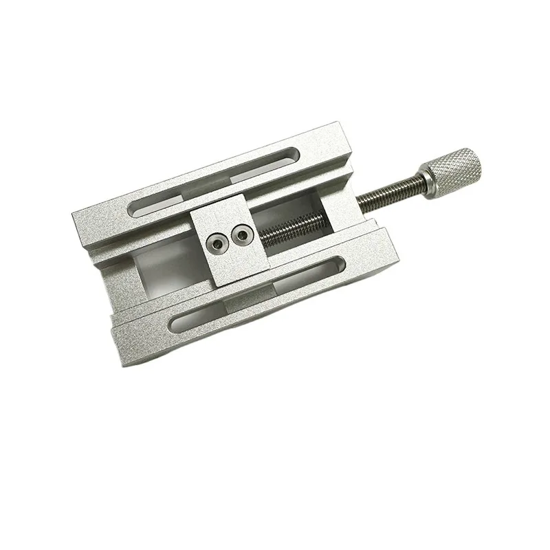 For high precision table vice three jaw chuck aluminum clamp perforated ornament watch repair caliper