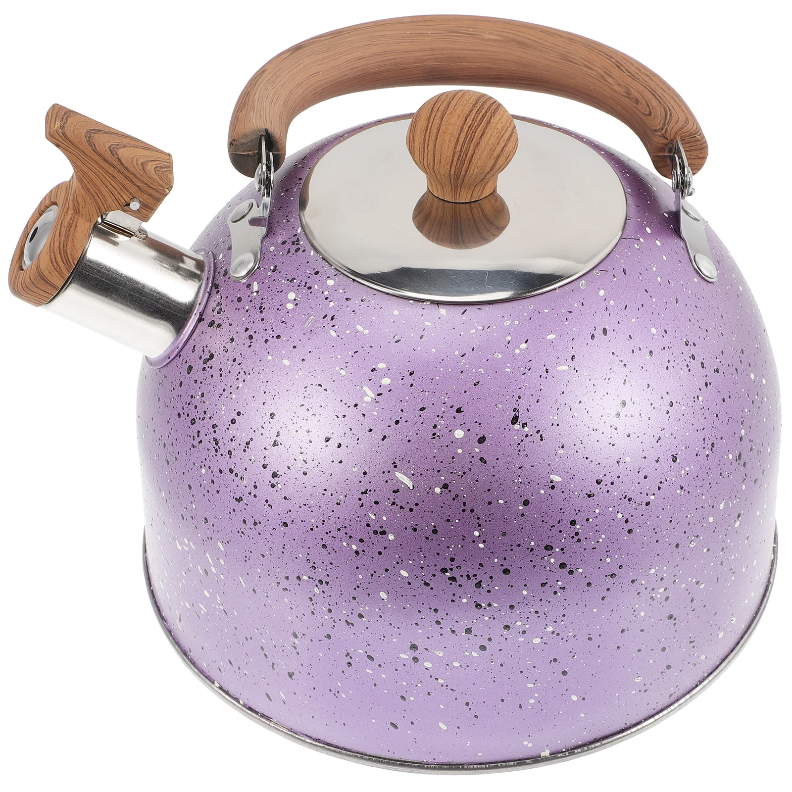 

Stainless Steel Kettle Blue Purple Animal Print Hot Water Pot Food Grade High Temp Resistant Heat Resistant for Home