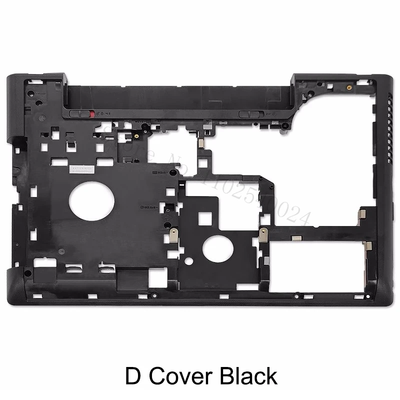 Imagem -05 - Laptop Lcd Back Top Capa para Lenovo G400 G405 G410 G490 Series Palmrest Inferior Case Tampa Inferior Tampa Traseira Preto Novo