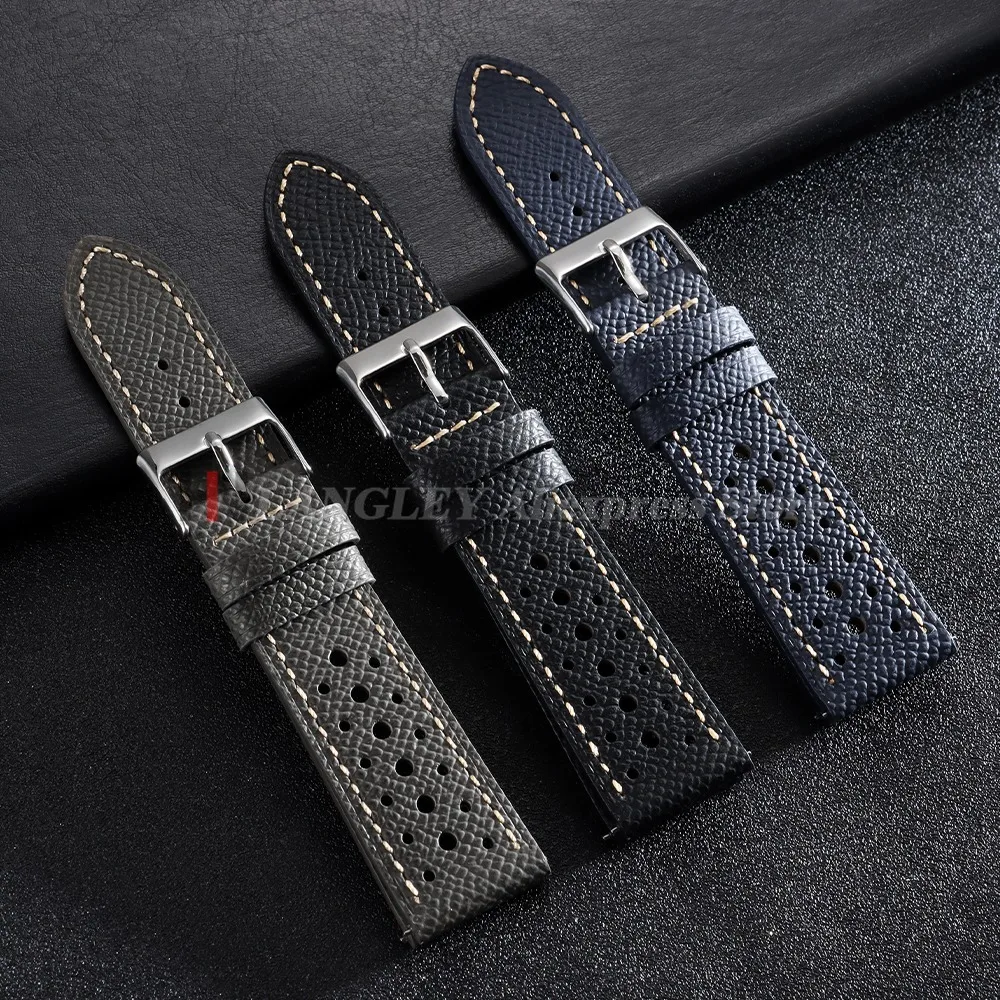 Quick Release Vintage Genuine Leather Watch Strap Bracelet 18mm 19mm 20mm 22mm Men Women Universal Cowhide Bands Breathable Belt