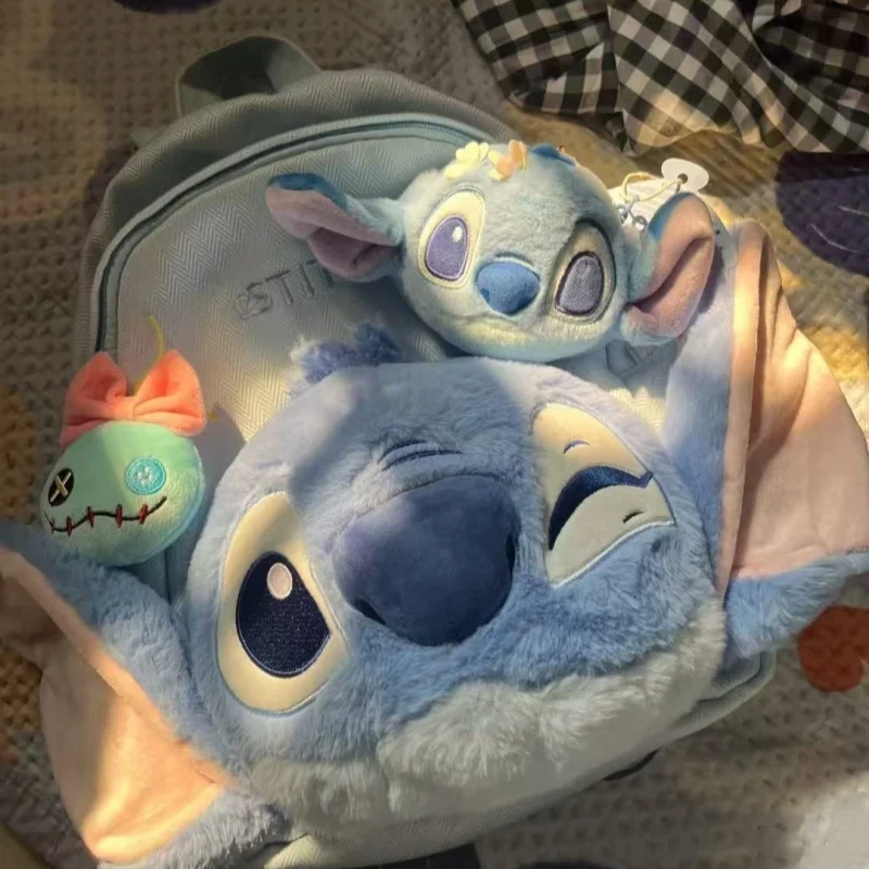 

Stitch Cute Shoulder Bag Doll Spring Summer New Commuting Tourist Giftkids Baby School Bag Mini Kids Backpack Birthday Gift Toy