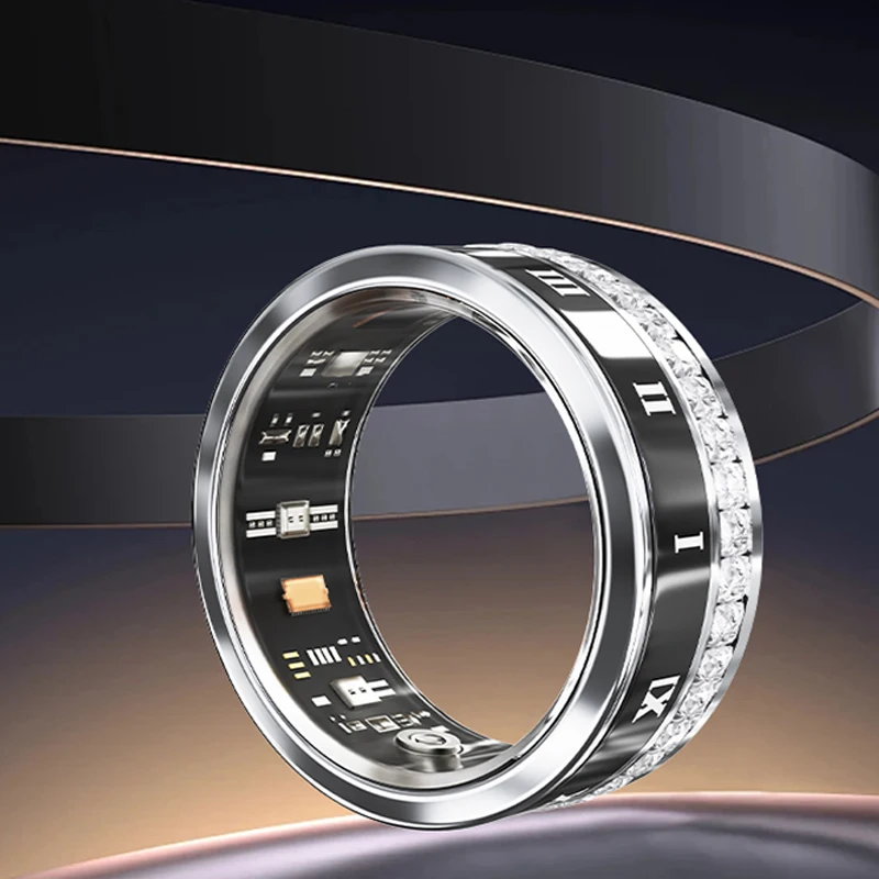 Anneau intelligent pour hommes et femmes, étanche, fréquence cardiaque, oxygène dans le sang, pression artérielle, surveillance du sommeil, moniteur d'activité physique