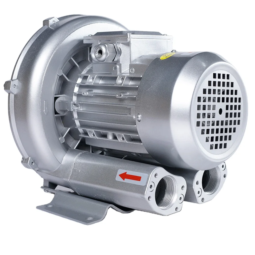 

high pressure ring blower vacuum air pump high hp air blower for aquaculture single phase