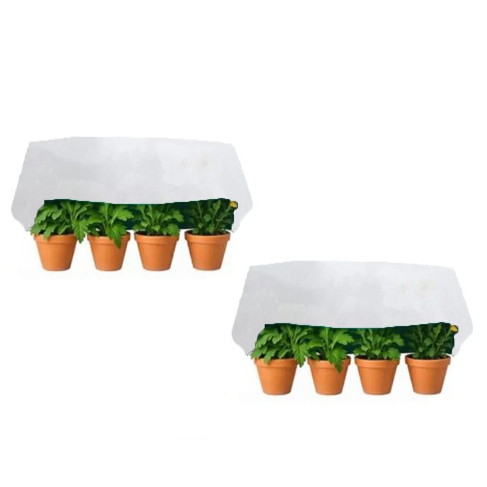 

Для горшечных растений, садовый щит, морозная крышка, зимняя защита, белые чехлы для растений разных размеров, защита растений